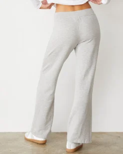 MONROW Softfleece Straight Leg Vintage Sweat HEATHERGREY Store